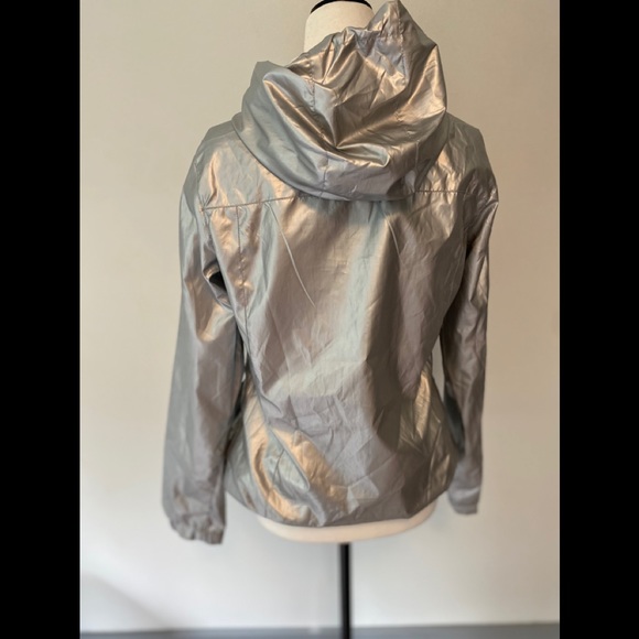 Reebok Silver Pullover lightweight Rain Jacket - Picture 11 of 13